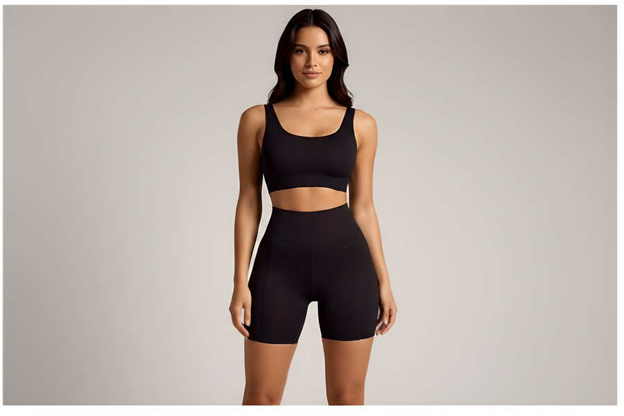 LiftLux butt-lifting sculpt shorts with seamless high-waist tummy control