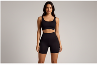 LiftLux Signature Short, front view, high-waist seamless fit