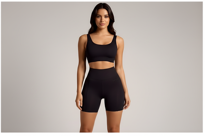LiftLux butt-lifting sculpt shorts with seamless high-waist tummy control
