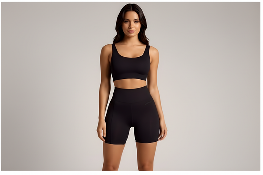 LiftLux butt-lifting sculpt shorts with seamless high-waist tummy control
