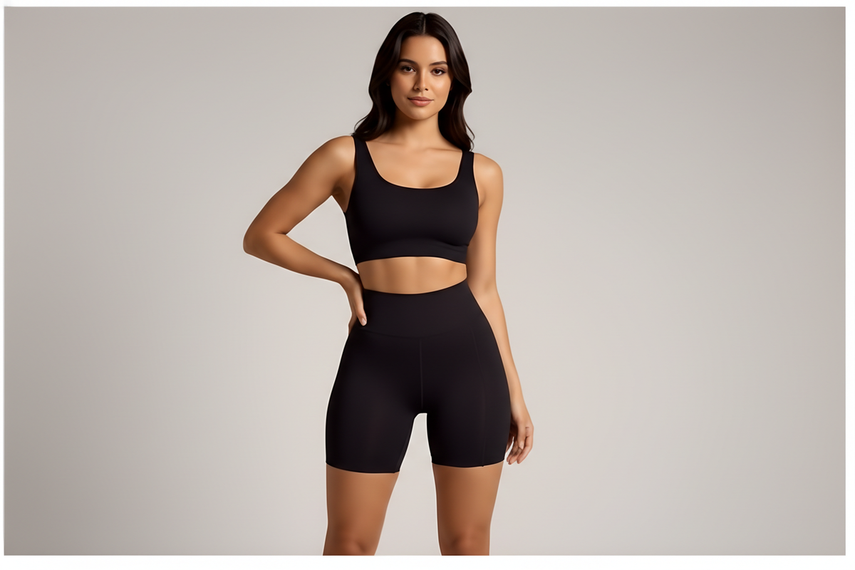 LiftLux butt-lifting sculpt shorts with seamless high-waist tummy control
