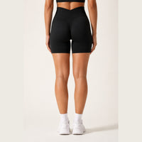 LiftLux The Motion Short in Black - back view