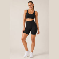 LiftLux The Motion Short in Black - full body