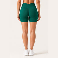 LiftLux The Motion Short in Green - back view