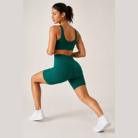 LiftLux The Motion Short in Green - in motion