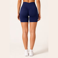 LiftLux The Motion Short in Navy - back view