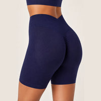 LiftLux The Motion Short in Navy - back detail