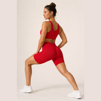 LiftLux The Motion Short in Red - in motion