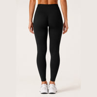 LiftLux The Seamless Legging in Black - back view