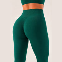 LiftLux The Seamless Legging in Green - back detail
