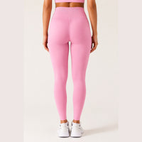 LiftLux The Seamless Legging in Pink - back view