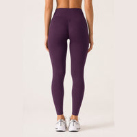 LiftLux The Seamless Legging in Plum - back view