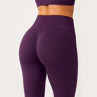 LiftLux The Seamless Legging in Plum - back detail